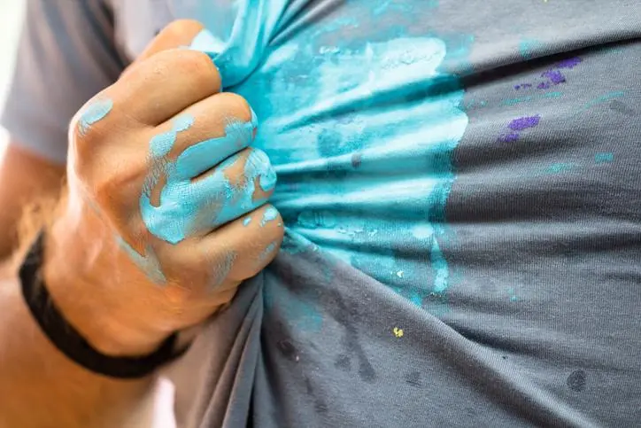 como sacar una mancha de pintura de un pantalon - Cómo quitar pintura seca de los tenis de tela