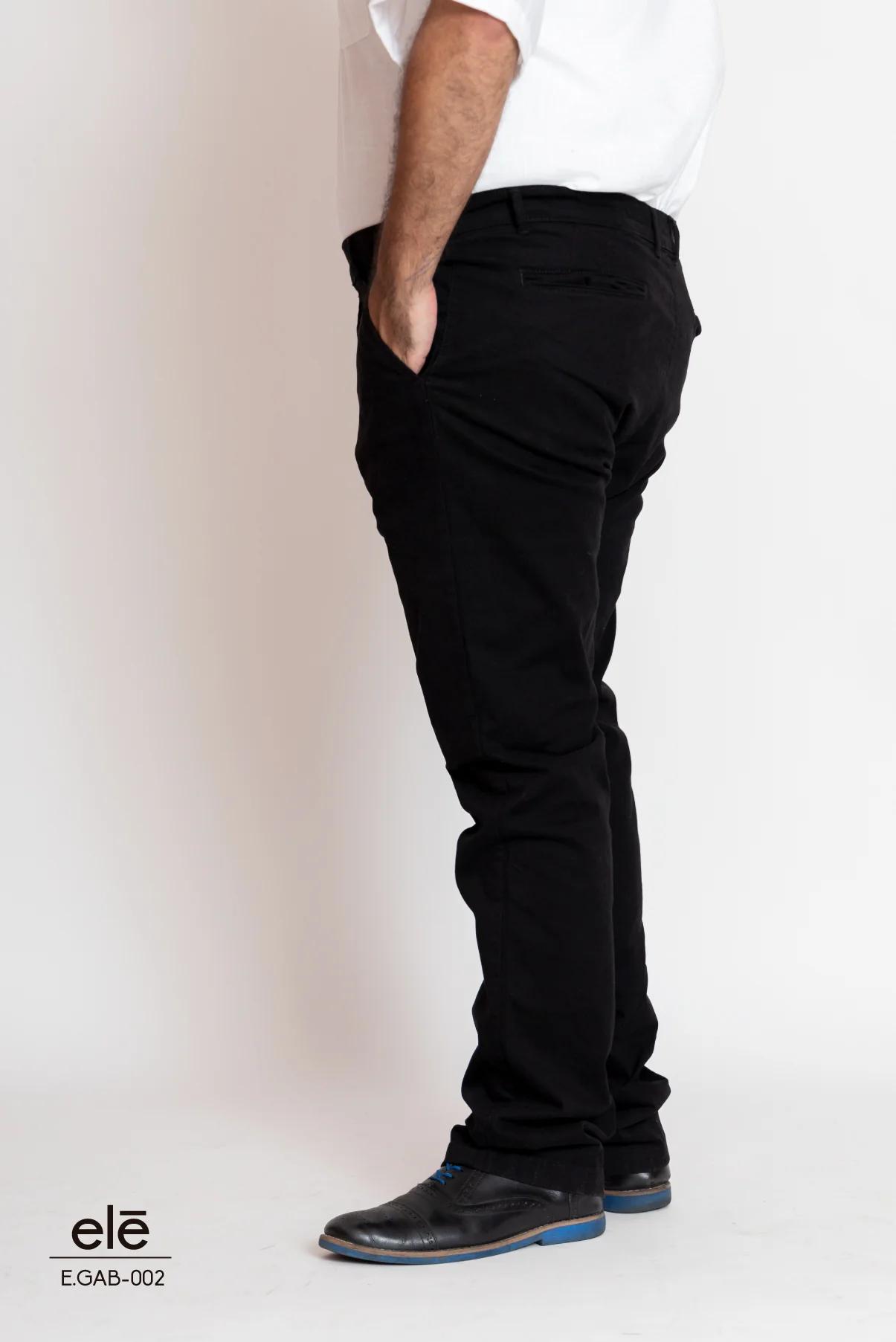 pantalon de gabardina negro - Cómo se lavan los pantalones de gabardina