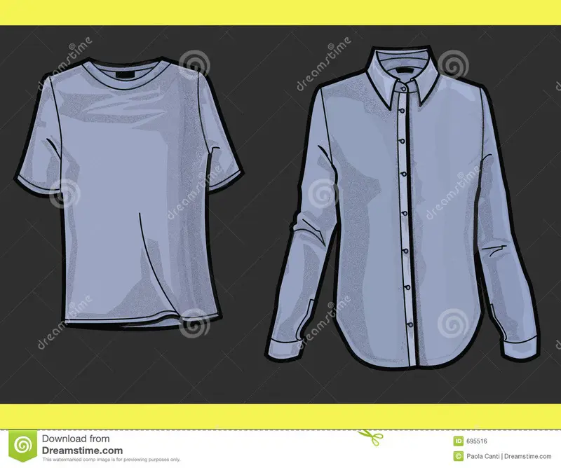 camisa e camiseta - Cómo se le dice camiseta