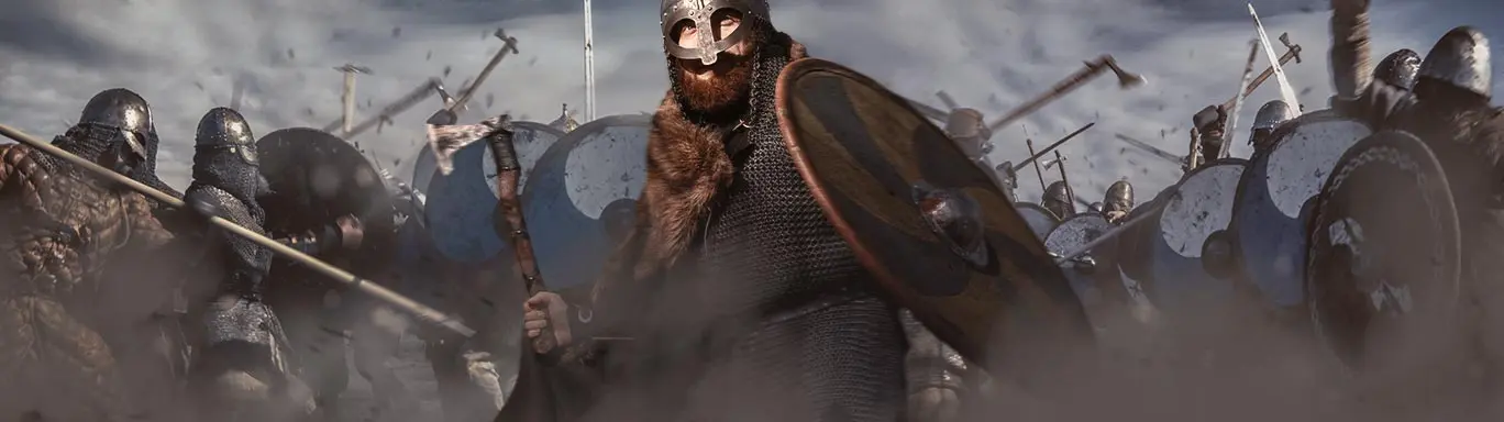 La armadura vikinga de escandinavia