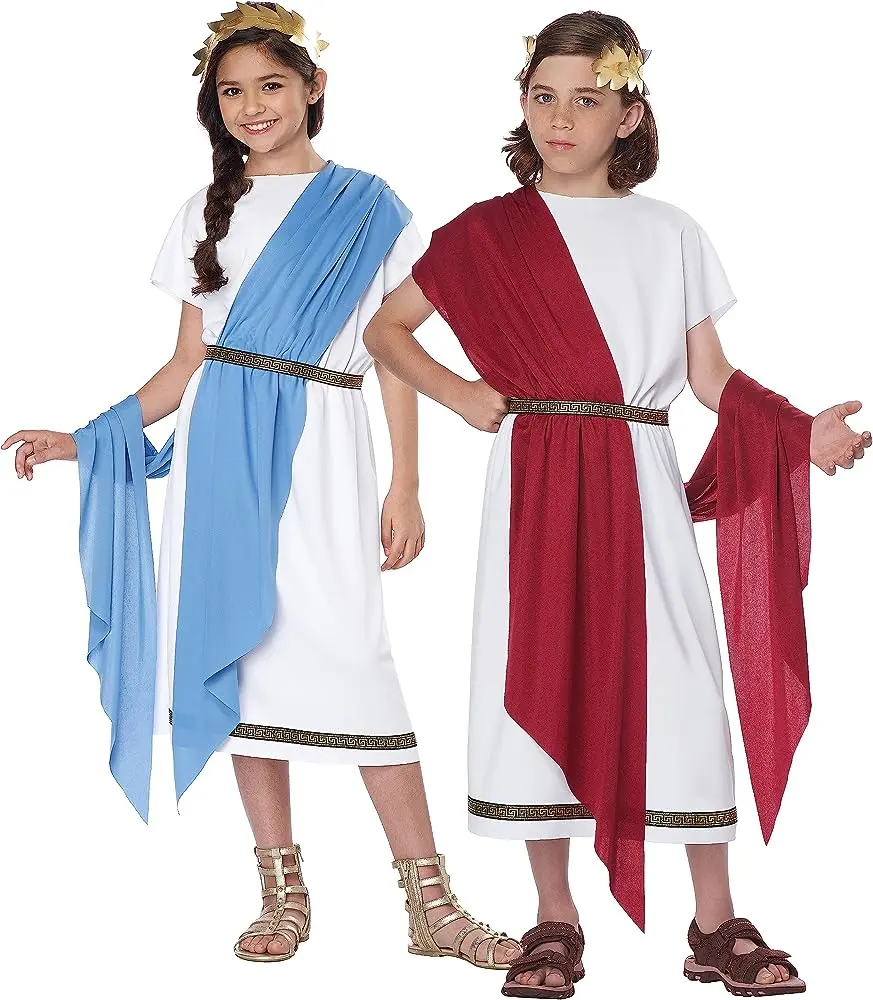 vestimenta griega niños - Cómo se vestían los hombres en la antigua Grecia