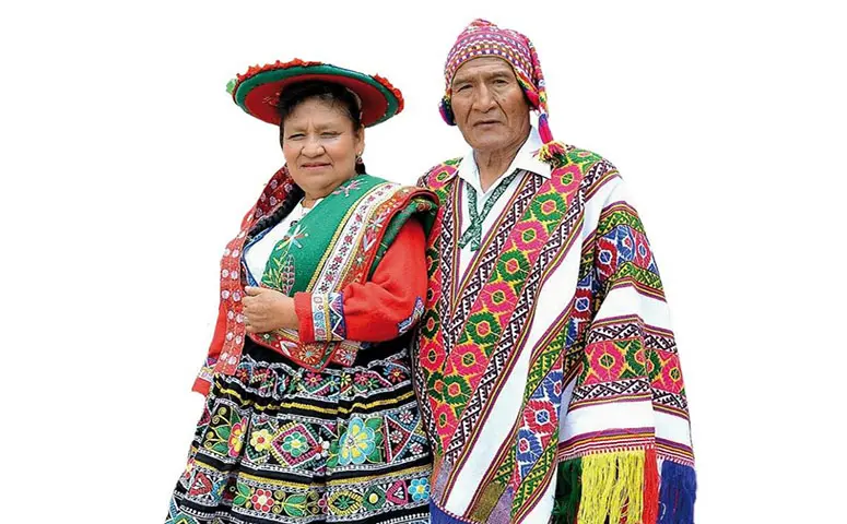 vestimenta de cusco hombre y mujer - Cómo se visten los hombres en Cusco