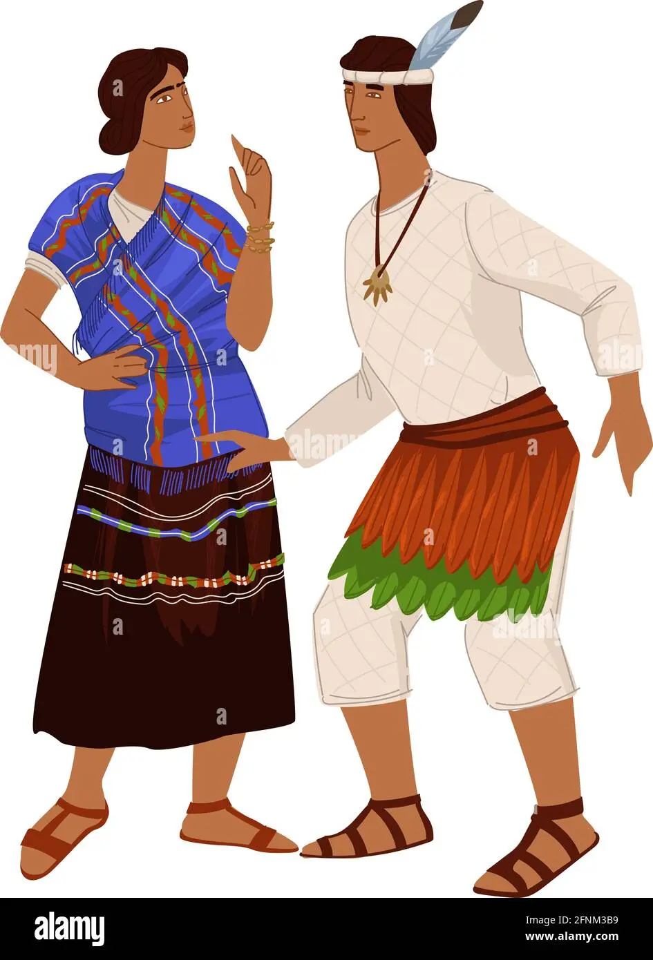 vestimenta maya hombre y mujer - Cómo se visten los mayas en la actualidad
