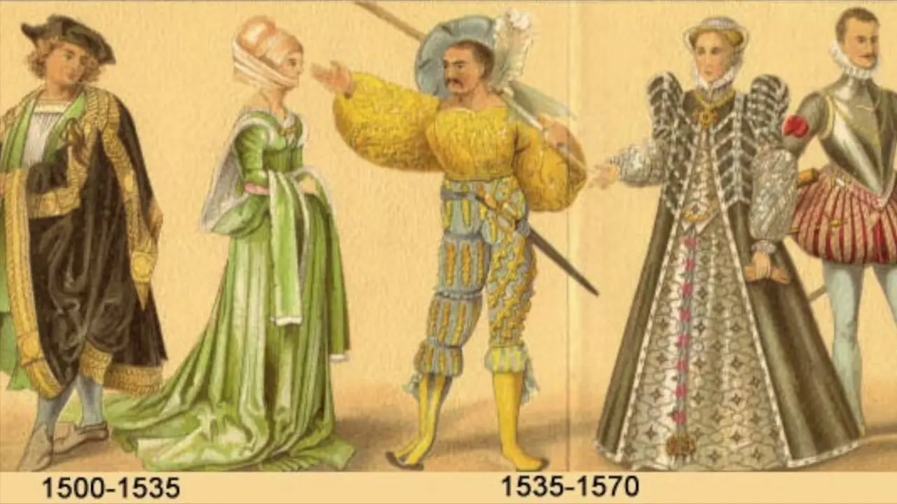 ropa del siglo 16 - Cómo vestian las mujeres del siglo XVI