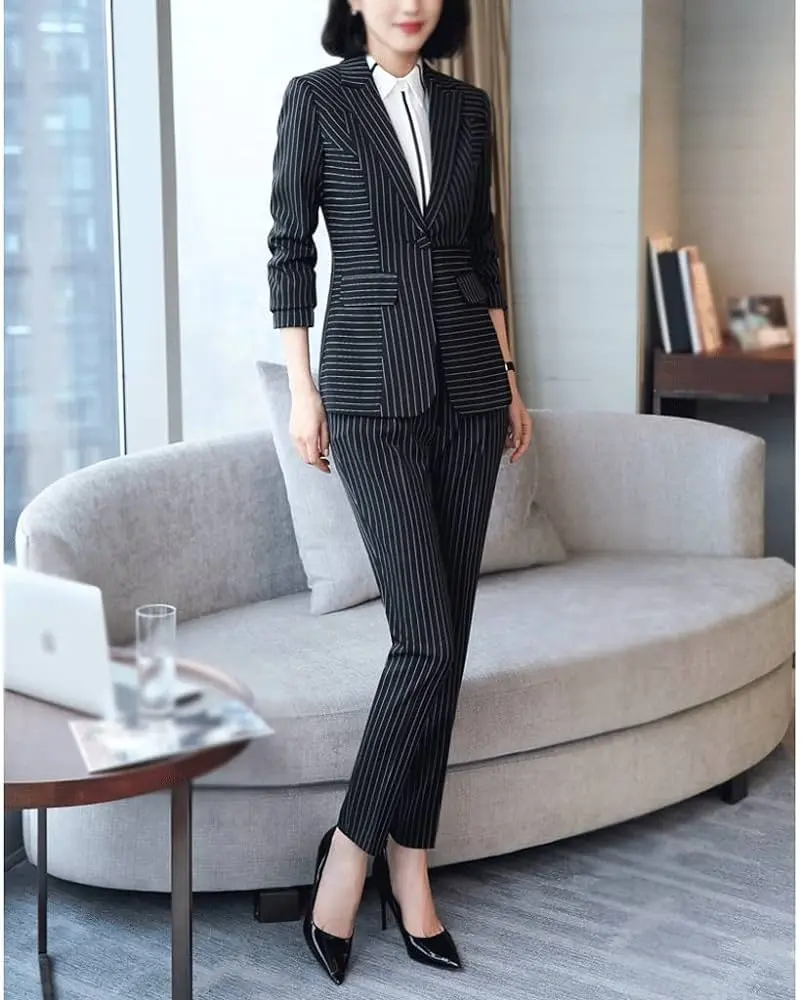 traje formal mujer pantalon - Cuál es la vestimenta formal para mujer