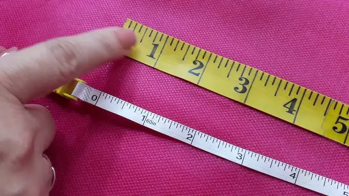 como leer una cinta metrica de costura - Cuáles son las pulgadas en un metro de costura
