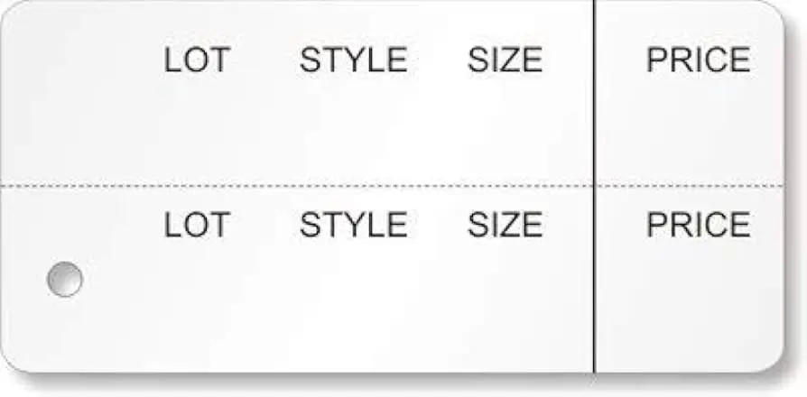 etiquetas para ropa tamaño - Cuánto miden las etiquetas para colores