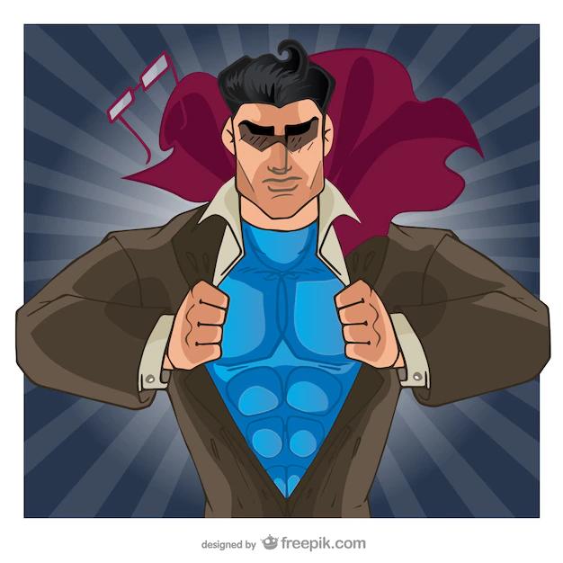 superman abriendo camisa - Cuántos cómics de Superman hay