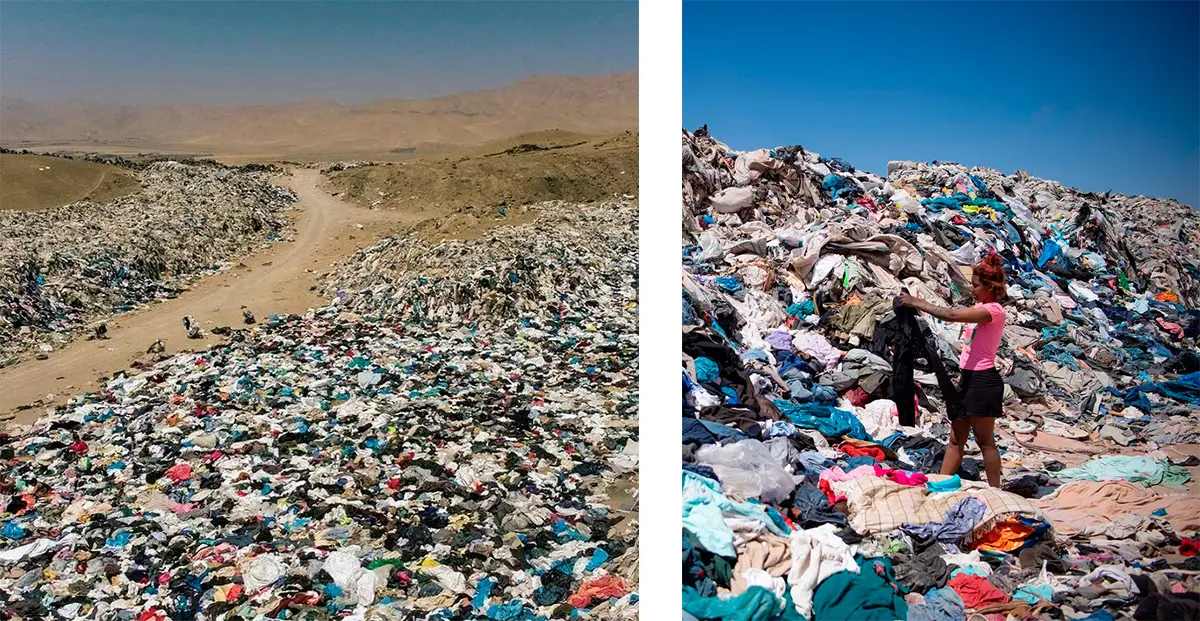 ropa en el desierto de atacama - Dónde está el basurero de ropa más grande del mundo