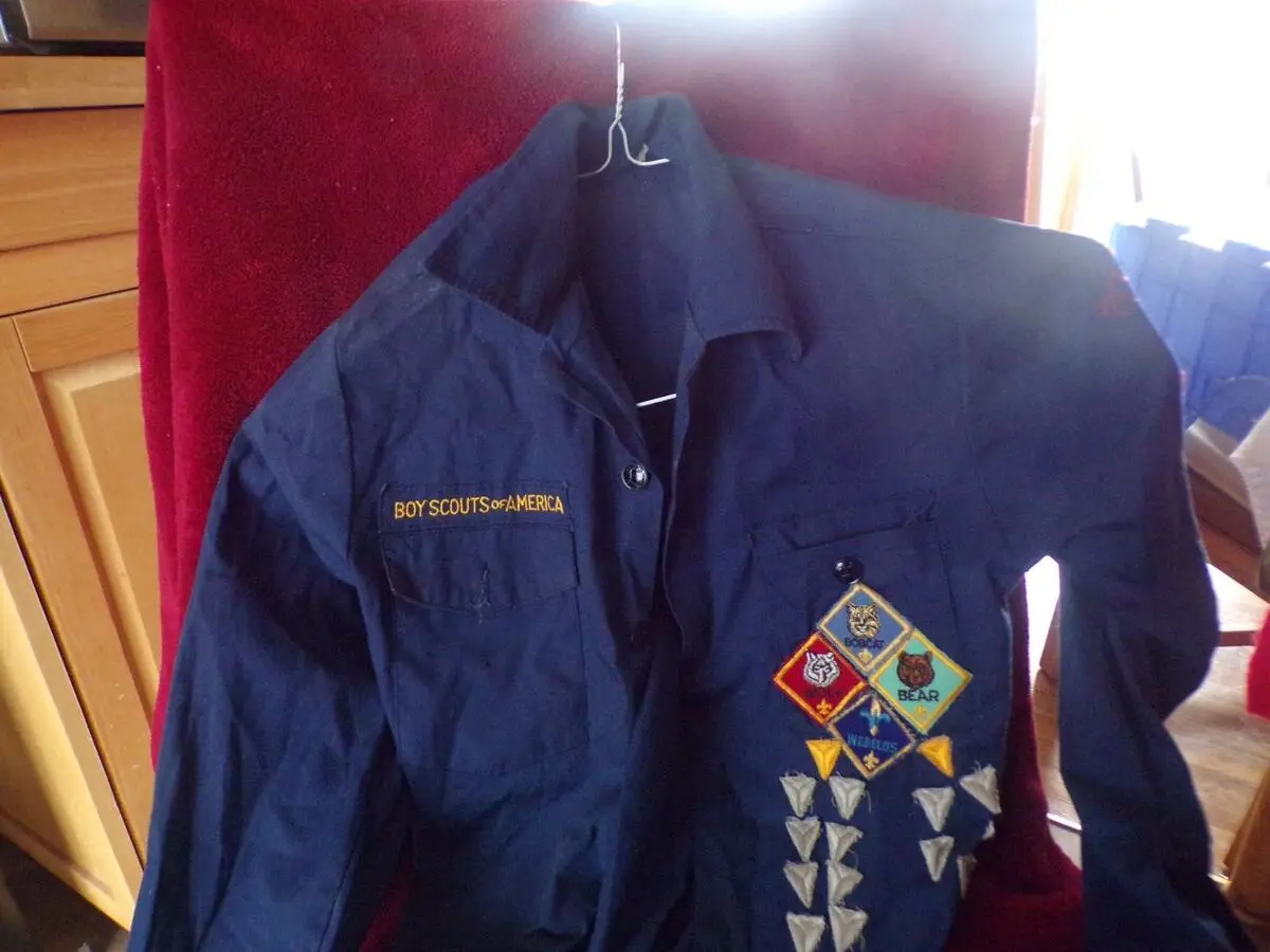 camisa de scout - Dónde van los parches Scout