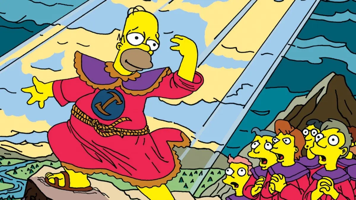 homero vestido de gala - Qué capítulo es Homero el Grande