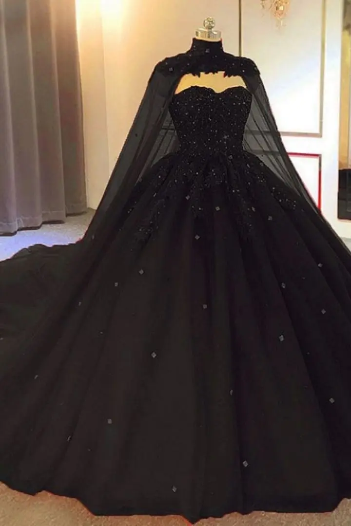 vestidos de 15 color negro - Qué es el vestido negro