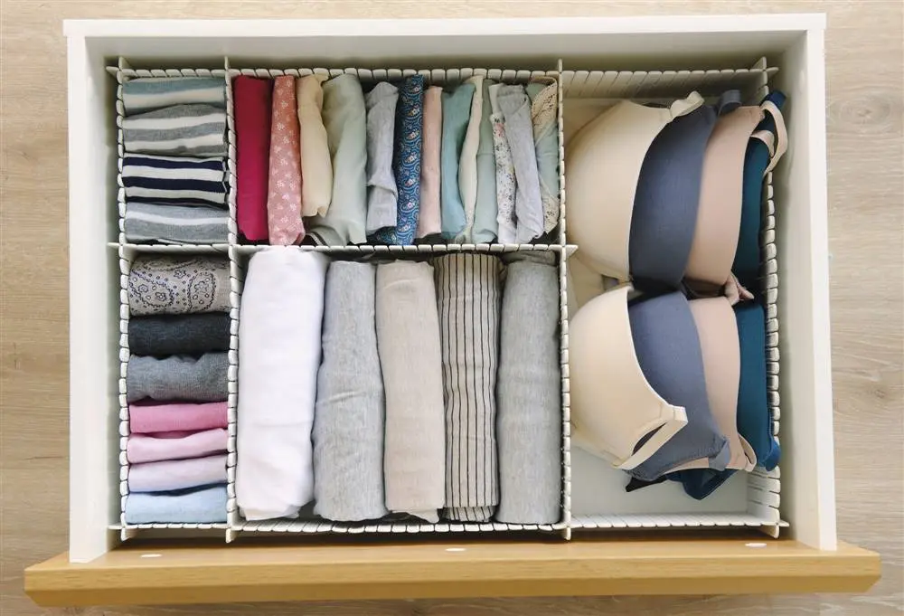 ideas para organizar cajones de ropa - Que guardar en una cómoda