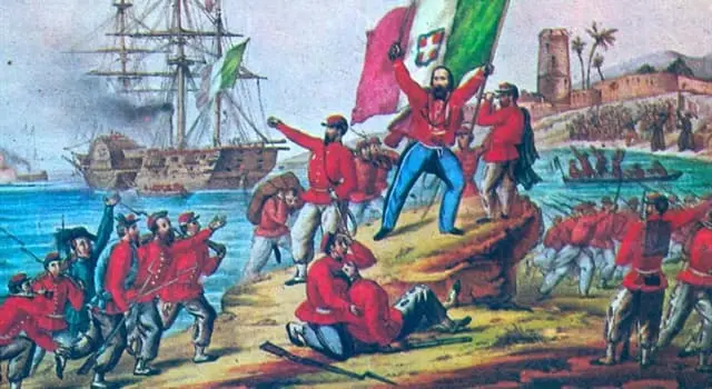 quienes eran los camisas rojas - Qué nombre recibió la expedición que encabezó Garibaldi en 1860