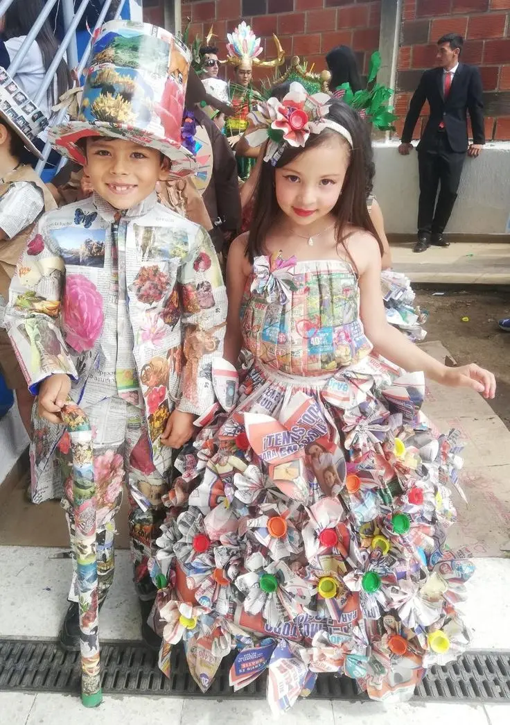 vestidos de reciclaje para niñas faciles de hacer - Qué otros materiales se pueden reciclar