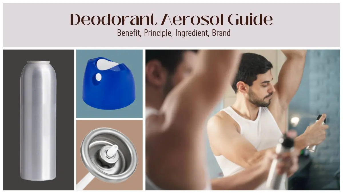 desodorante sin perfume spray - Qué quimicos tiene el desodorante en spray