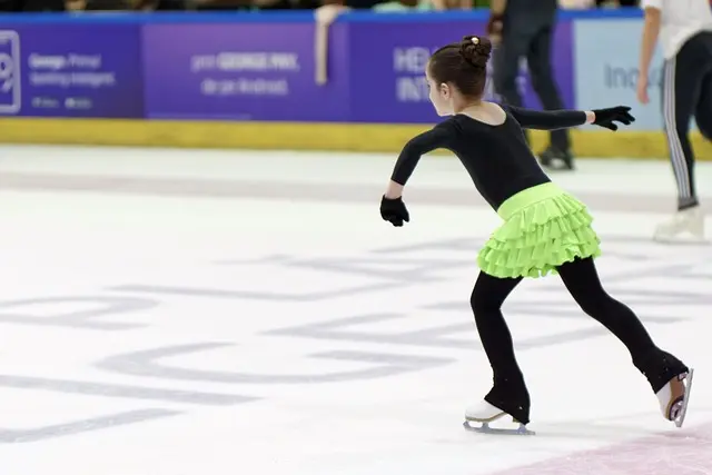  Vestido de patinaje artístico para mujer y niña
