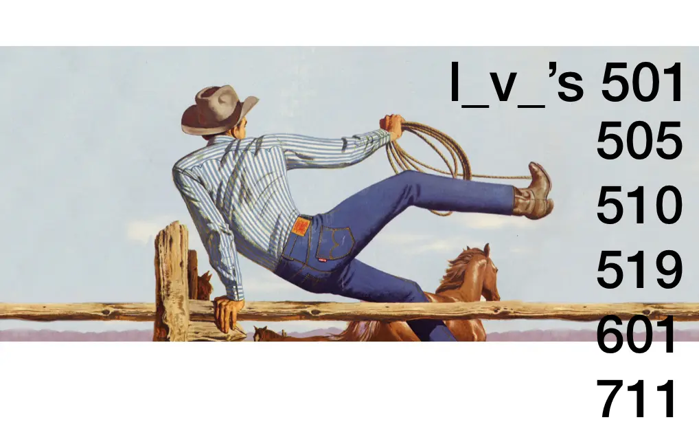 pantalones levis hombre - Qué significan los números de los pantalones Levis