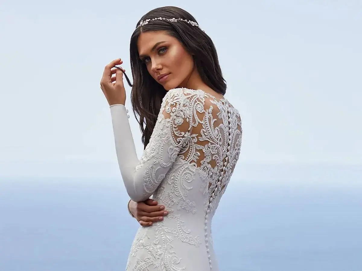 vestidos de novia encaje guipur - Qué tipo de tela es el guipur