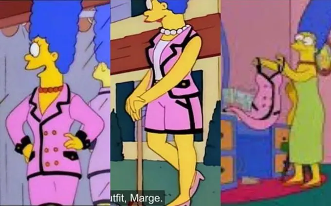 vestido multiuso marge - Quién es la verdadera madre de Marge Simpson
